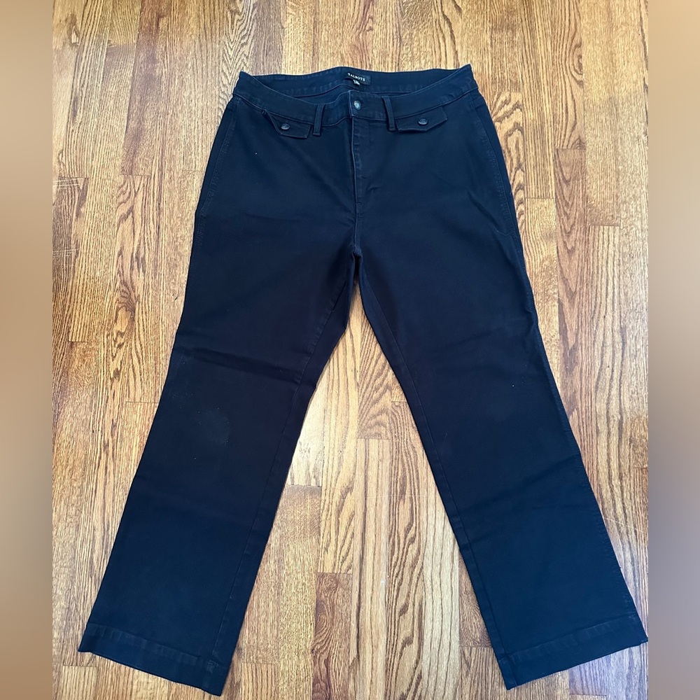 Talbots Black Straight Leg Jeans